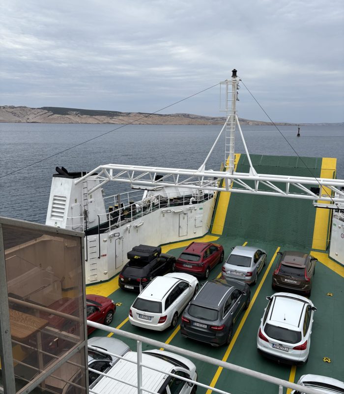 Gardine (HR), Autofähe von Gardine nach Žigljen (HR)