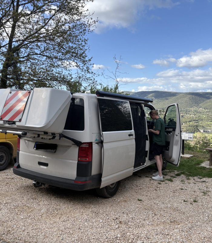 Manteiou (GR) unsere erste Nacht unter griechischem Himmel